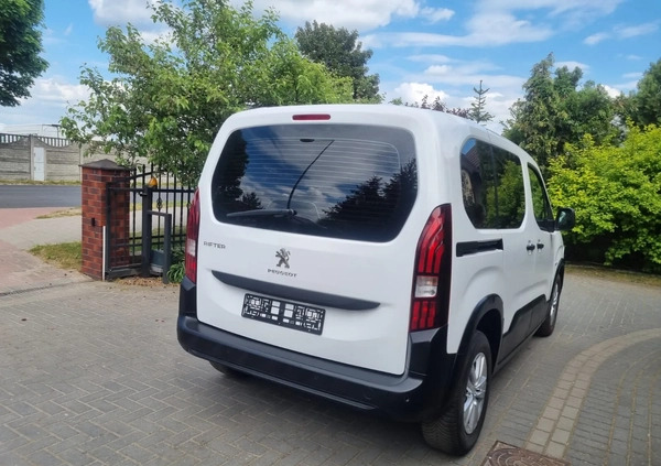 Peugeot Rifter cena 69900 przebieg: 30096, rok produkcji 2020 z Brzozów małe 154